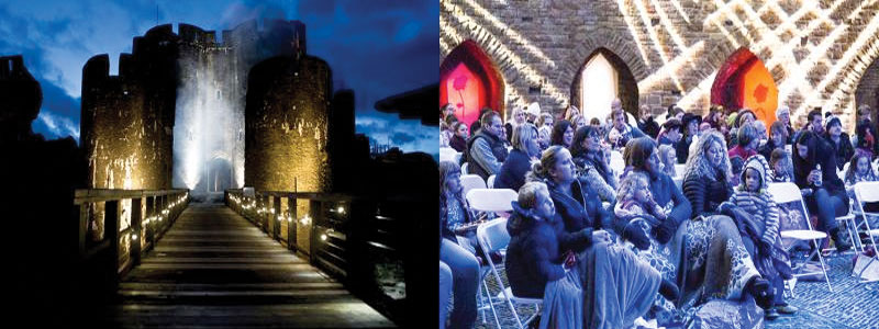 Film Hub Wales - Caerphilly Castle And Castell Coch